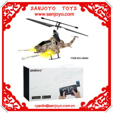 SJY-U809A controle do iphone Helicóptero para crianças rc militar míssil helicóptero rc brinquedos Cobra Míssil de Lançamento